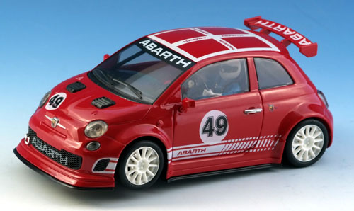 NSR Fiat 500 Assetto Abarth red